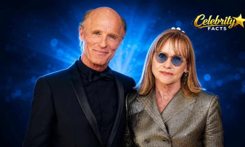 ed harris wife
