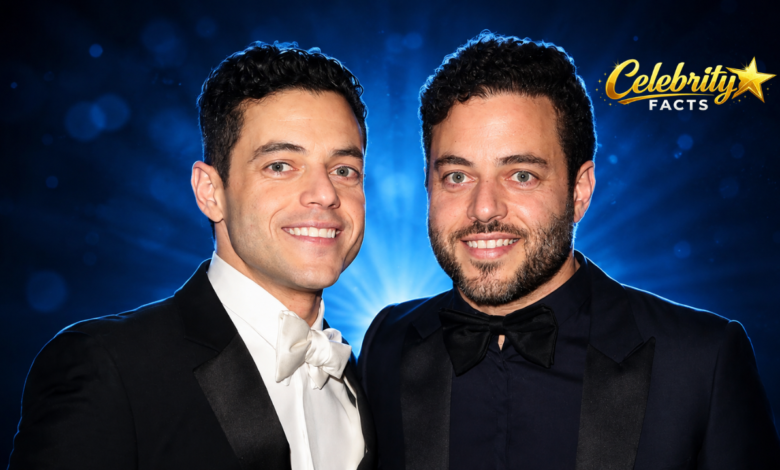 rami malek twin