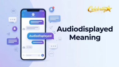 audiodisplayed meaning